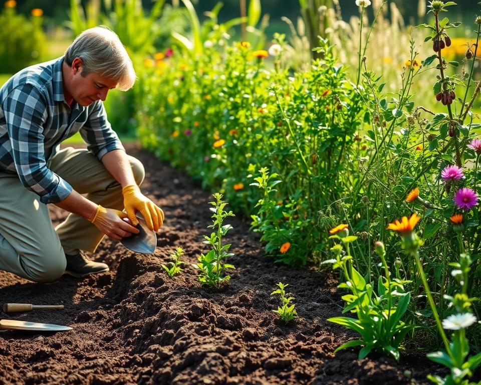 wildlife hedge planting