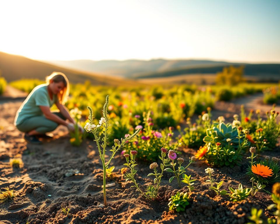 wildlife hedge planting